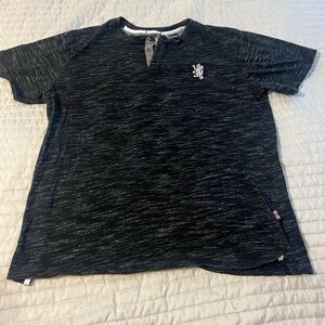 English Laundry Short Sleeve Black Polo Size Large